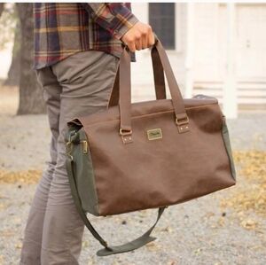 Finley Mill Collection Origaudio Danville Weekender Duffel Bag Faux Leather
